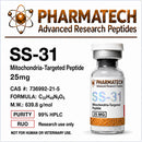 SS-31 25mg (Liofilizada) + Água Bacteriostática - PharmaTech
